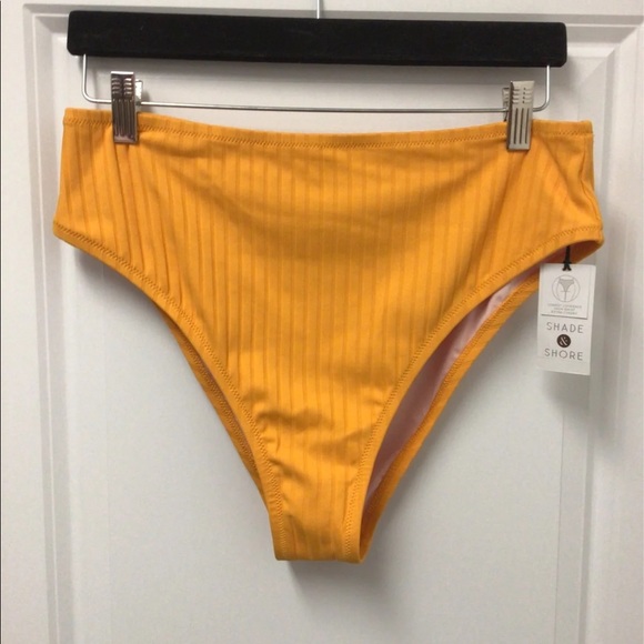 Shade & Shore Other - Shade & Shore Bikini Bottoms, Yellow, Size L